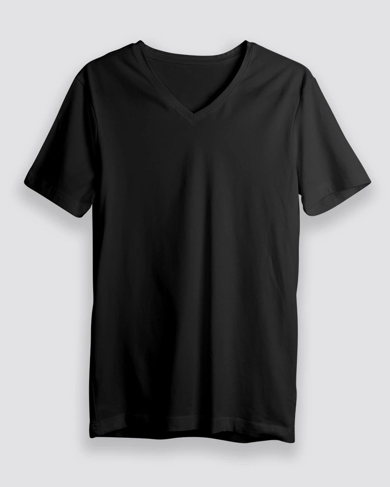 Black V-Neck T-Shirt Black V-Neck T-Shirt