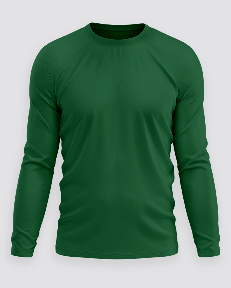 Green Full Sleeve T-Shirts Green Full Sleeve T-Shirts