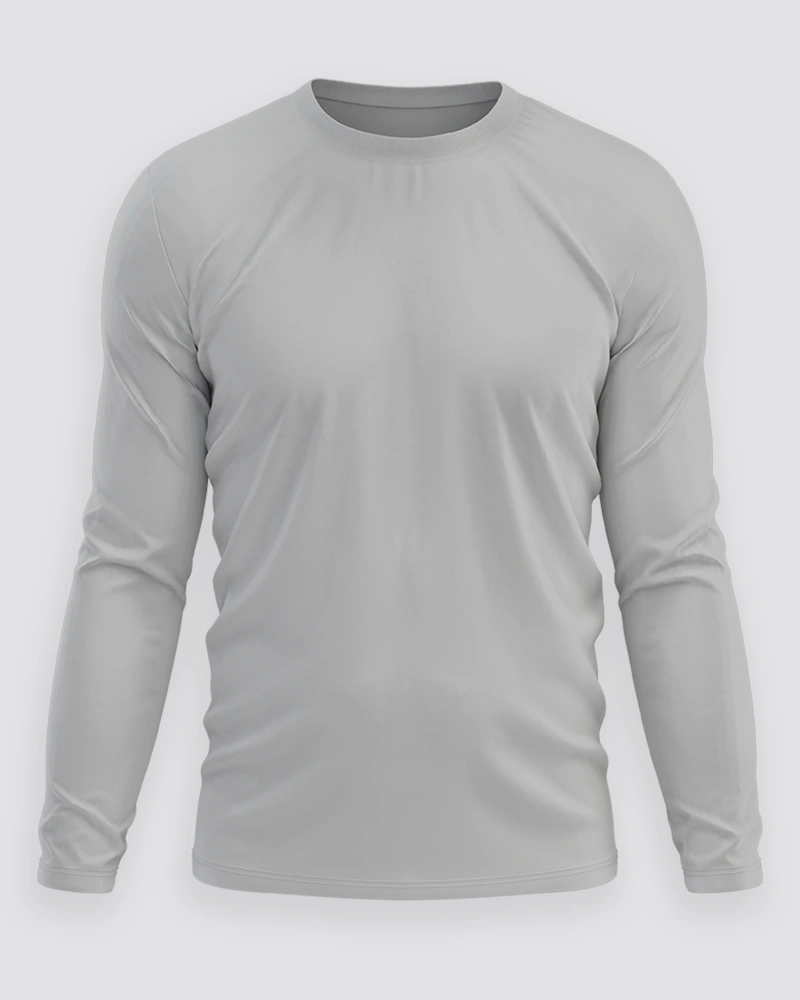 Grey Full Sleeve T-Shirts Grey Full Sleeve T-Shirts