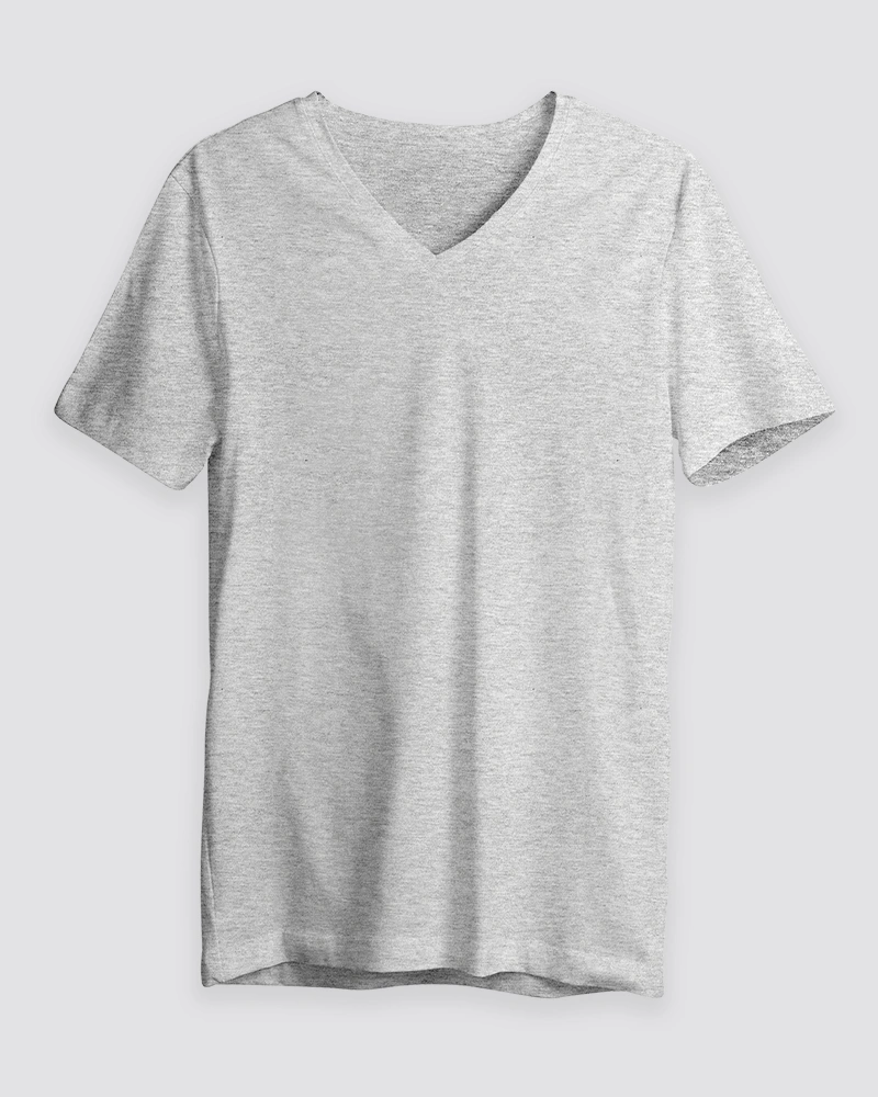 Grey V-Neck T-Shirt Grey V-Neck T-Shirt