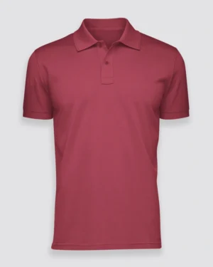 Maroon Polo T-Shirt