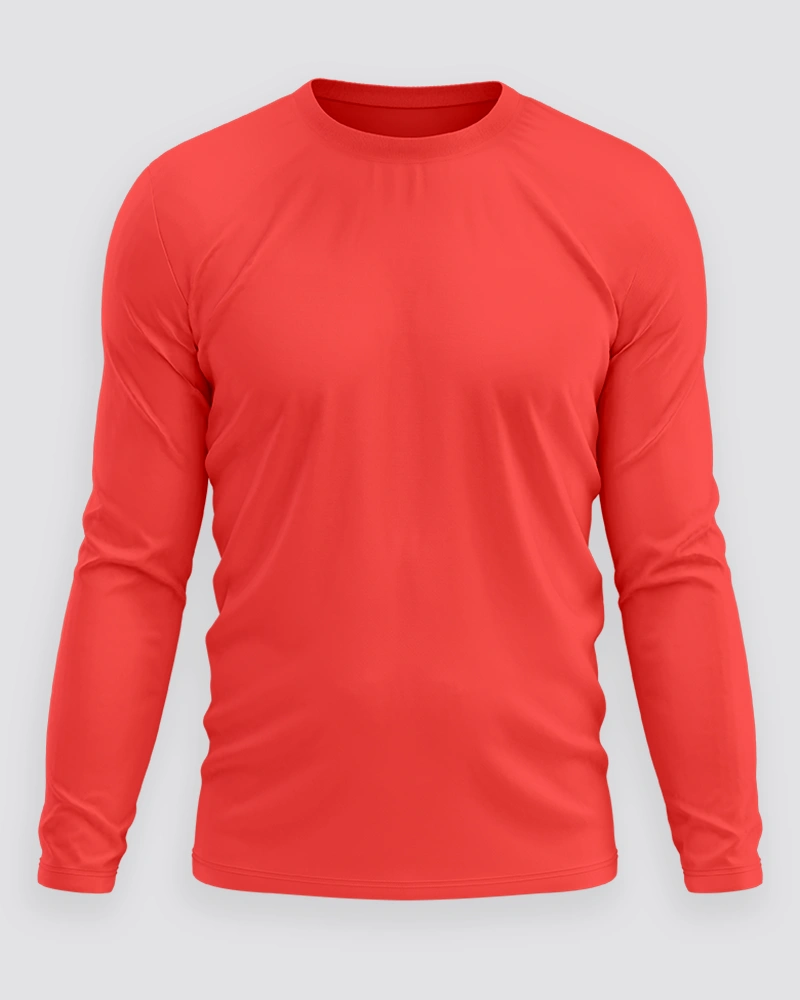 Red Full Sleeve T-Shirts Red Full Sleeve T-Shirts