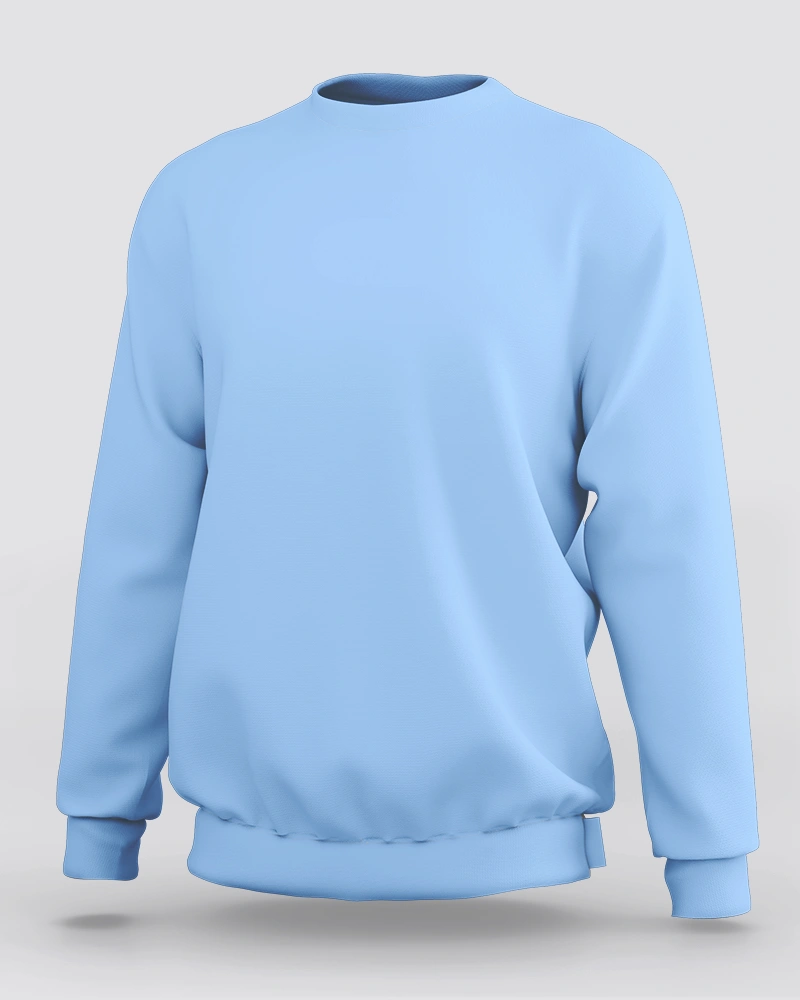 Unisex Baby Blue Sweatshirt Unisex Baby Blue Sweatshirt