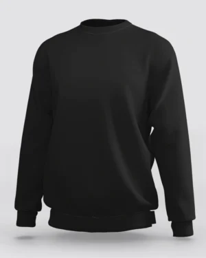 Unisex Black Sweatshirt