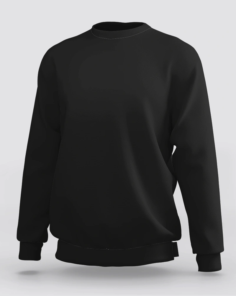 Unisex Black Sweatshirt Unisex Black Sweatshirt
