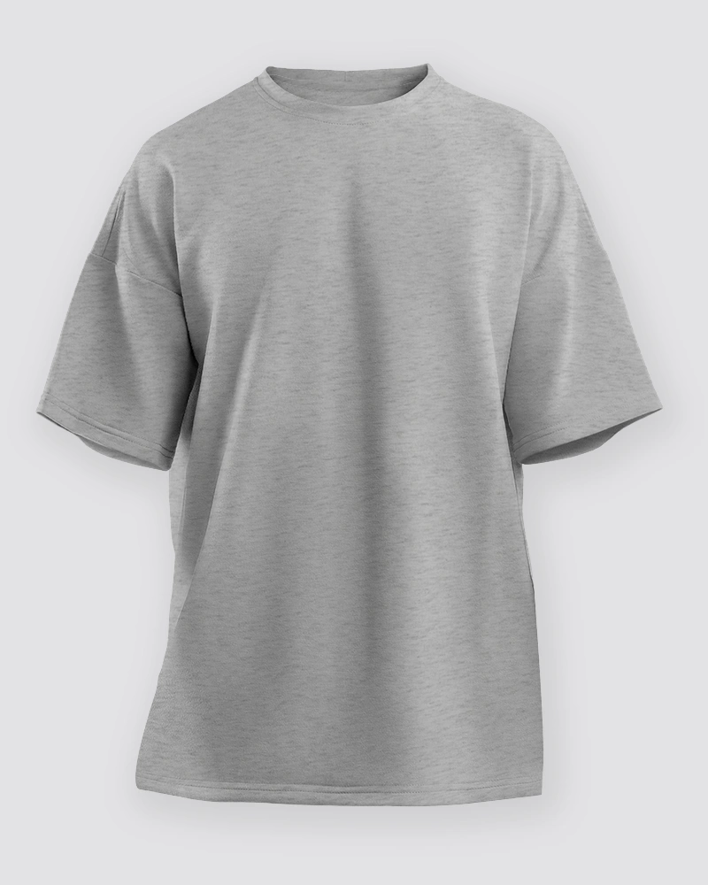 Unisex Grey Oversized T-Shirt Unisex Grey Oversized T-Shirt