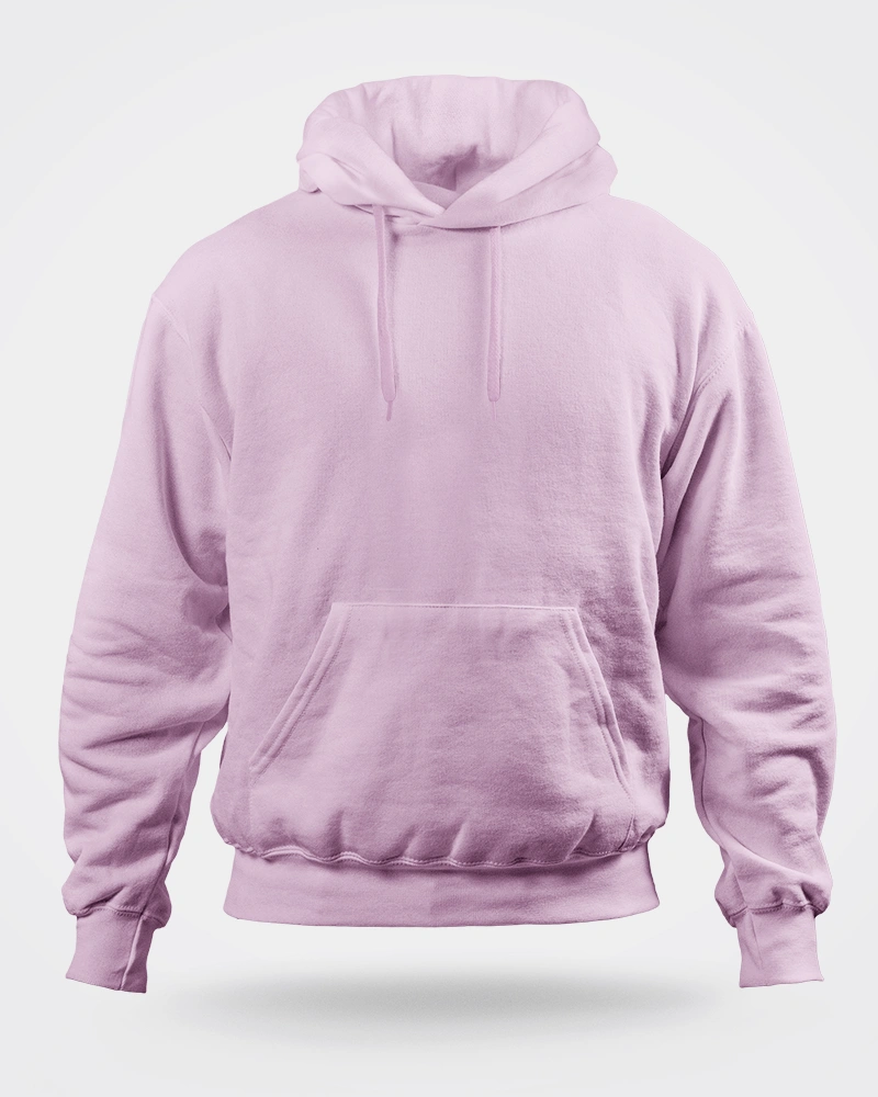 Unisex Light Pink Hoodie Unisex Light Pink Hoodie