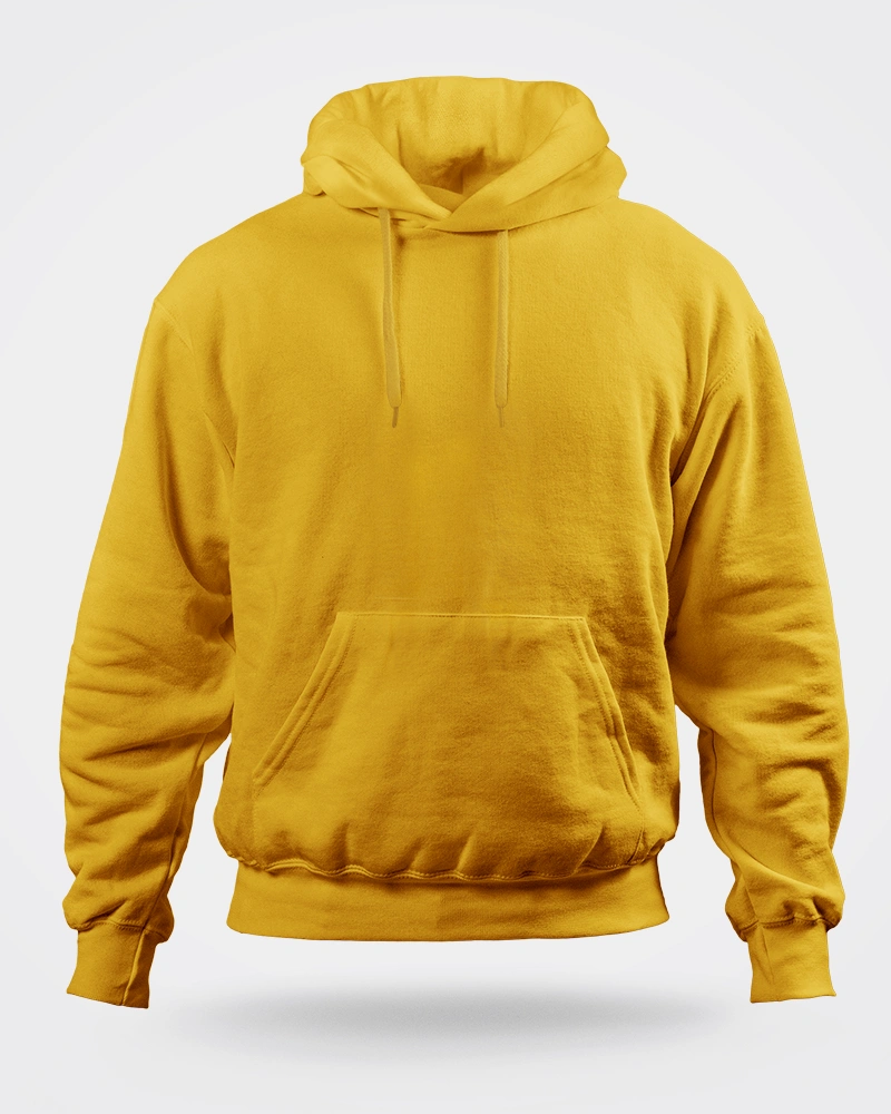Unisex Mustard Yellow Hoodie Unisex Mustard Yellow Hoodie