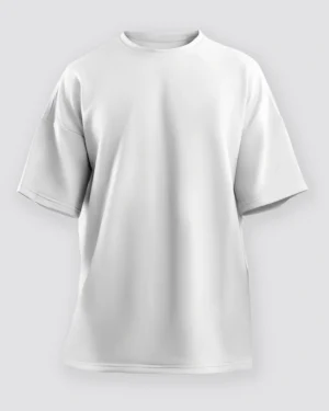 Unisex White Oversized T-Shirt