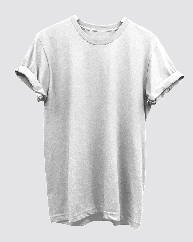White Plain T-Shirt for Men White Plain T-Shirt for Men