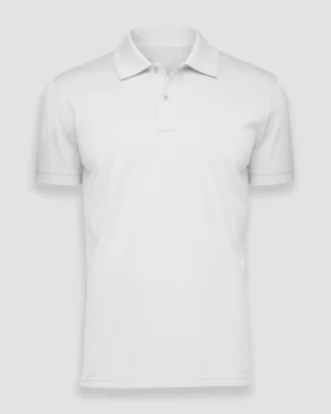 White Polo T-Shirt