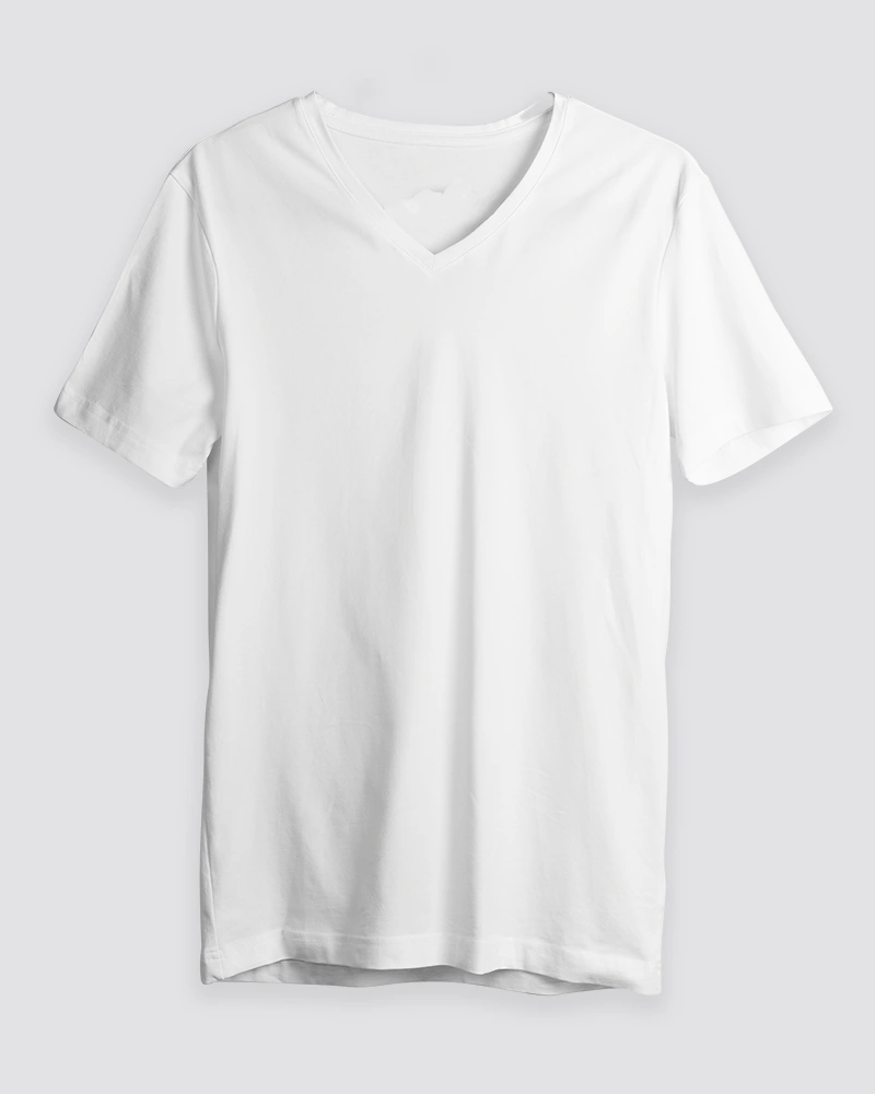 White V-Neck T-Shirt White V-Neck T-Shirt